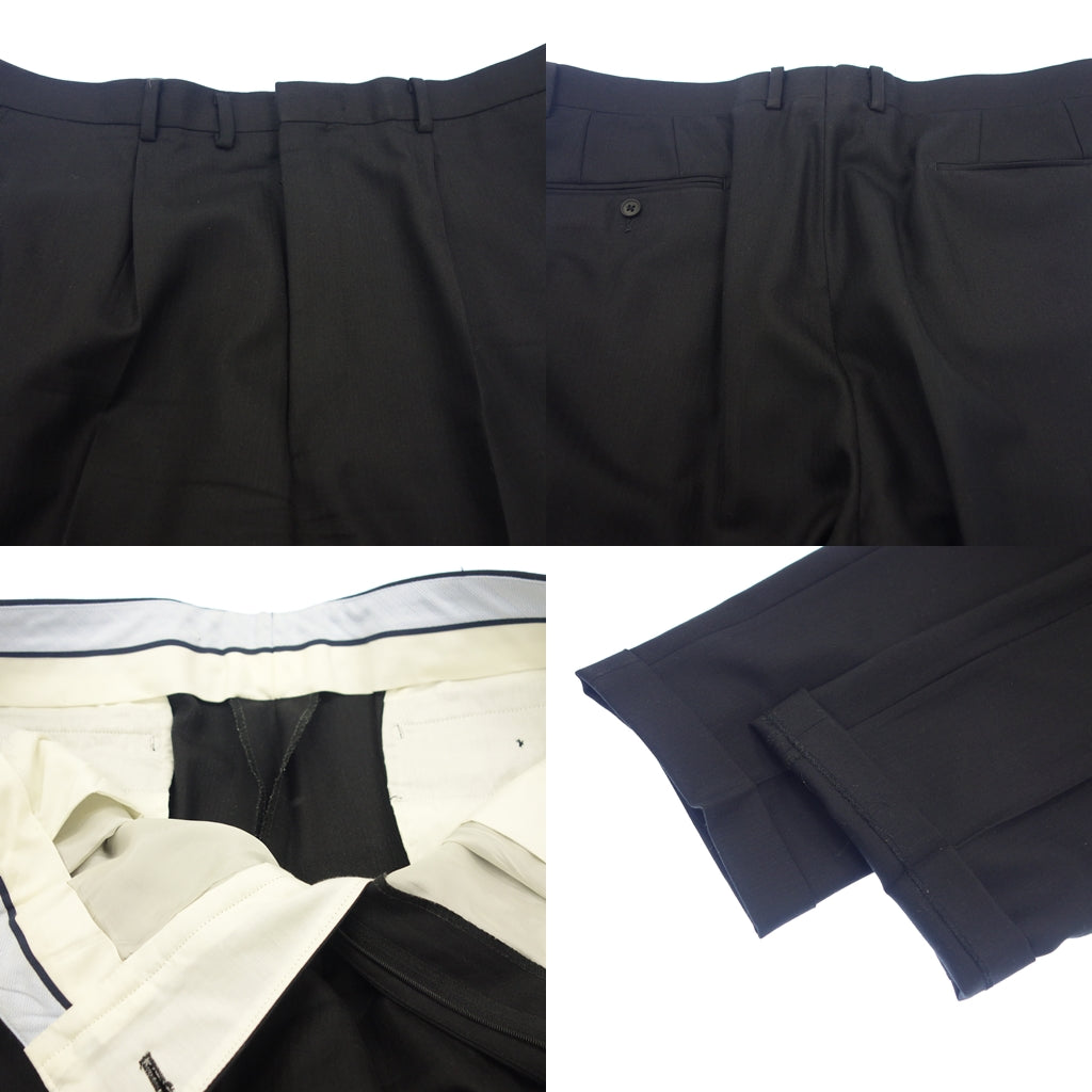 Good condition ◆ Savile Row suit britnnia wool black men's size 104 savile row [AFB25] 