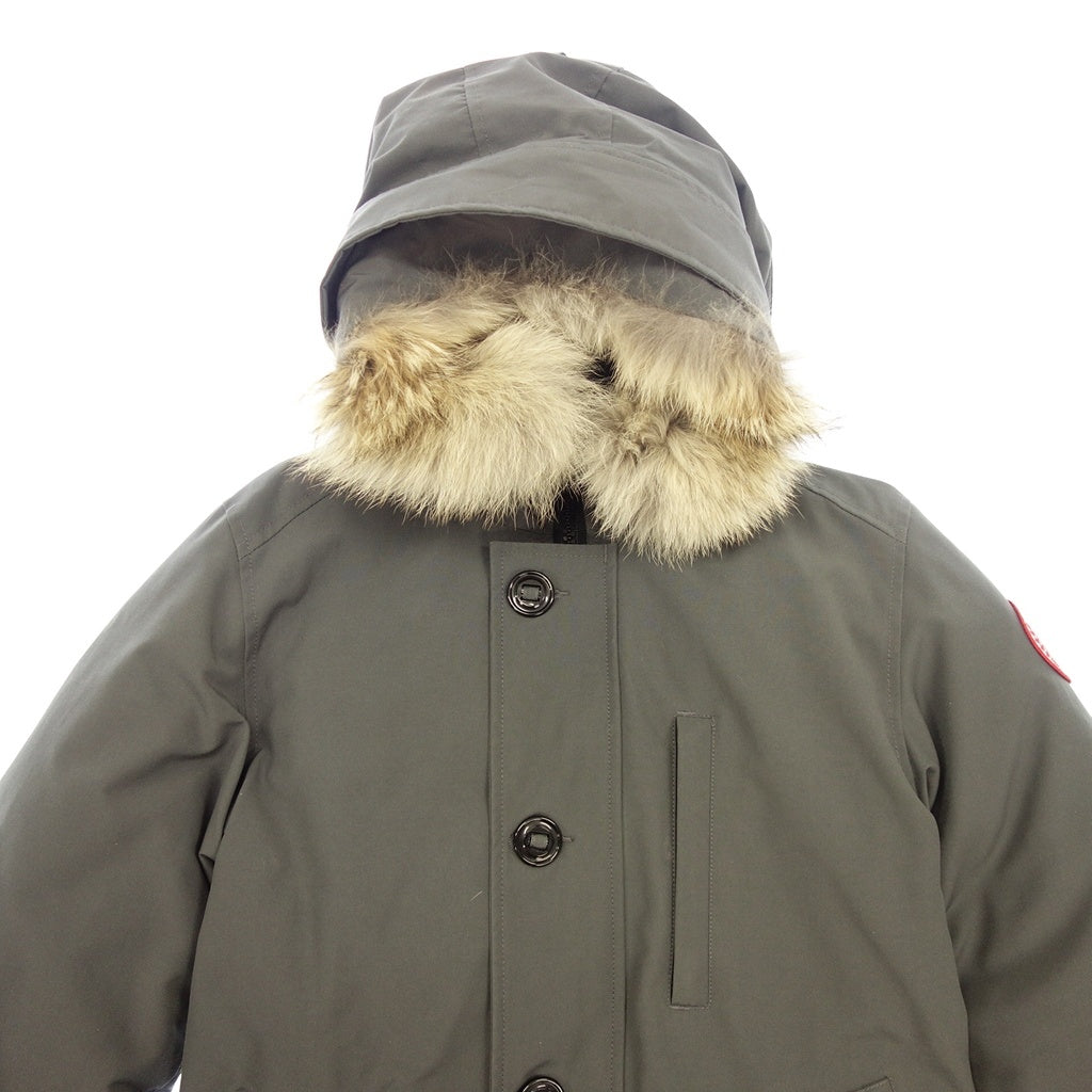 極美品◆カナダグース ダウンジャケット ジャスパー 3438JM レディース サイズS ダークグレー CANADA GOOSE【AFA3】