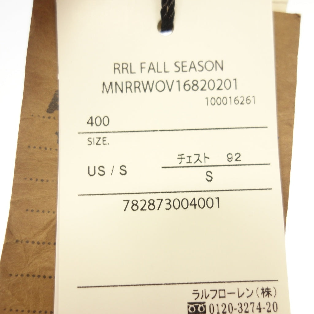 与新品一样◆双层 RRL Ralph Lauren 西部牛仔衬衫 男式蓝色 S 码 RRL RALPH LAUREN [AFB15] 