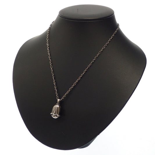 Good condition ◆ Georg Jensen pendant necklace year 2007 925S Silver with box GEORG JENSEN [AFI14] 