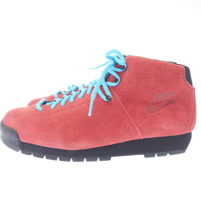 Like new ◆ Nike Air Magma High Cut Shoes Suede Specification Men's Red 27.5cm 370921-661 NIKE AIR MAGMA [AFC45] 