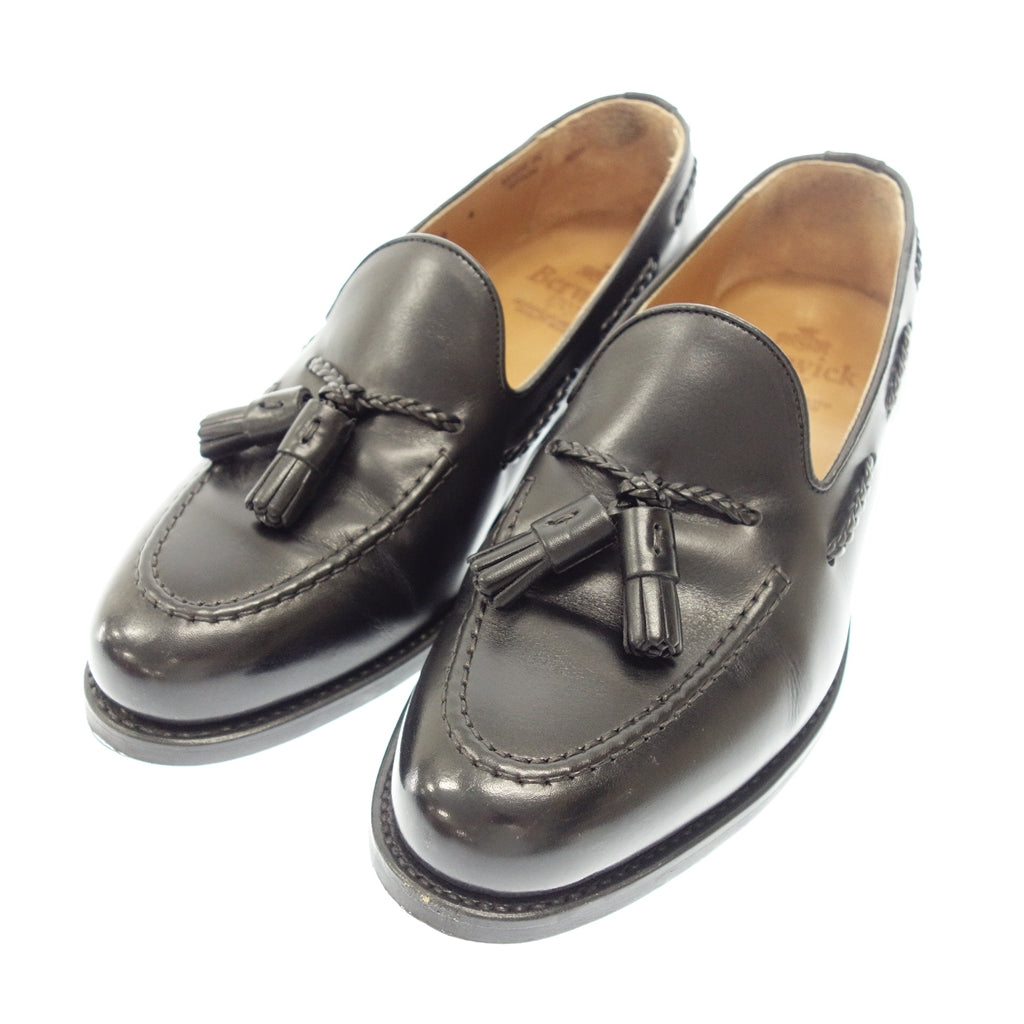 Good condition ◆ Berwick tassel loafer 4340 leather men's 6 black Berwick [AFD3] 