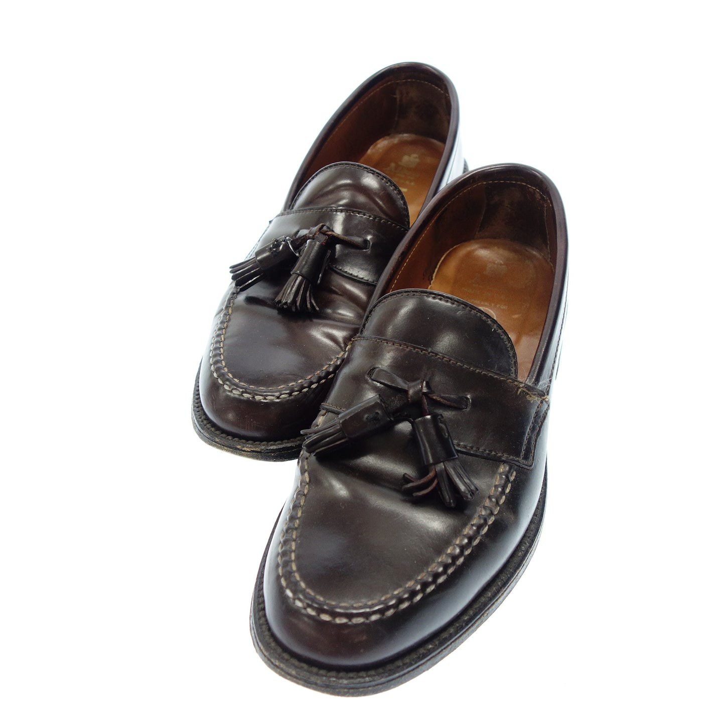 Used ◆ Alden Tassel Loafer Cordovan 99170 BEAUTY &amp; YOUTH Custom Made Men's Brown Size 7.5 ALDEN [AFD9] 