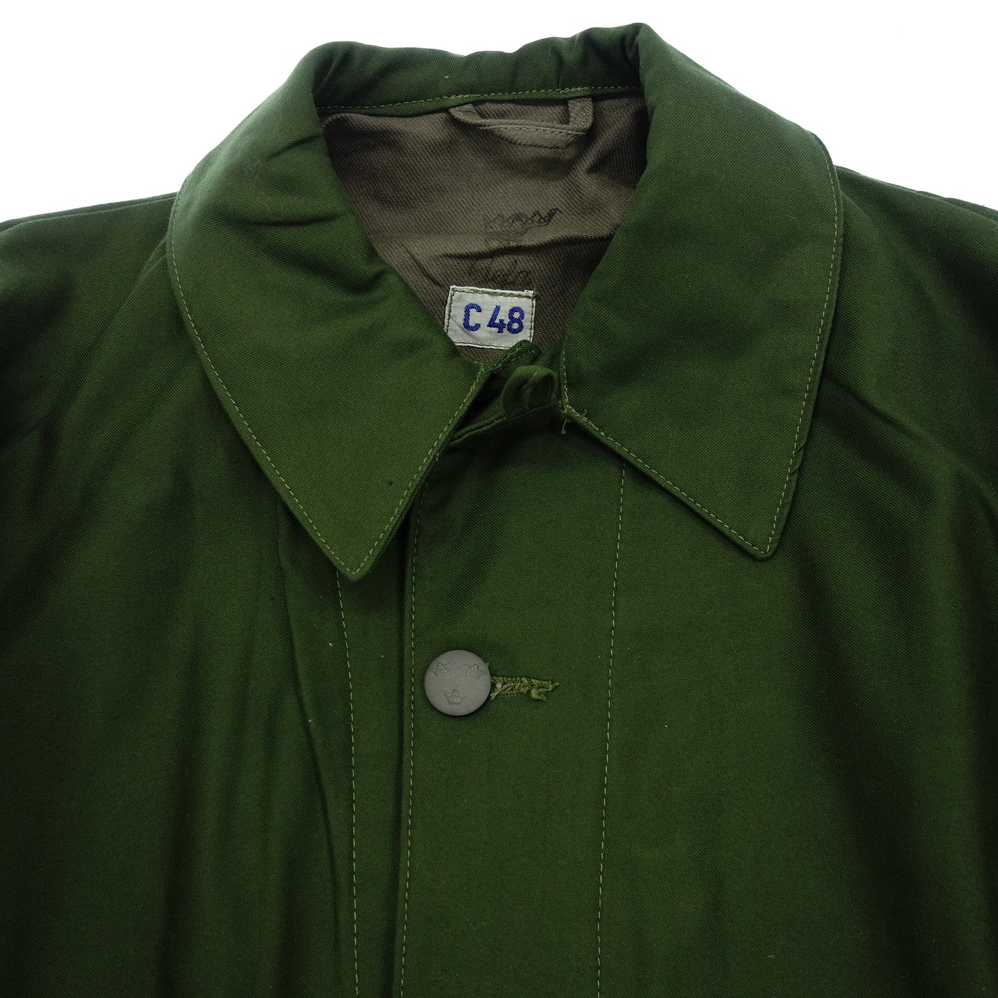 Good Condition ◆Swedish Army Blouson M59 Field Jacket Men's Green Swedish Army Field Jacket [AFB44] 