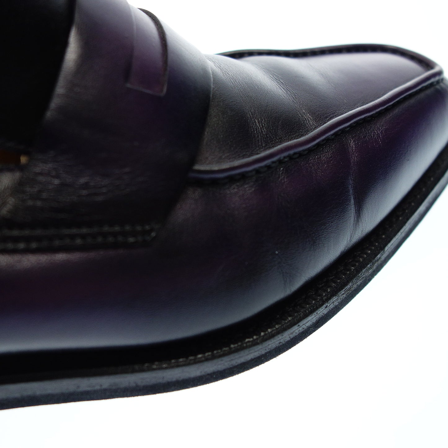 Good condition ◆ Corte loafer men's 6 purple CORTHAY [AFC20] 