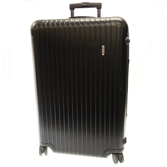 中古◆リモワ スーツケース 871701050121 サルサ 63L 4輪 ブラック系 RIMOWA