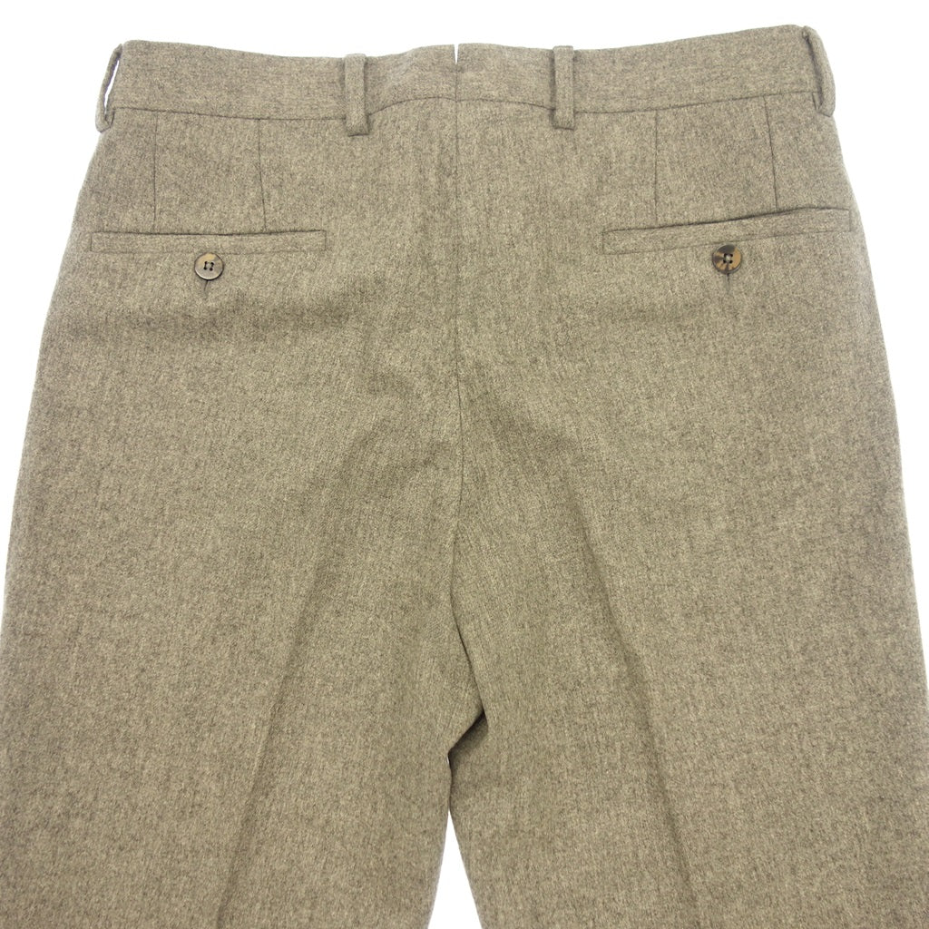 Used ◆MARCO PESCAROLO Trousers No Pleats Wool Flannel Pants Men's Gray Size 46 MARCO PESCAROLO [AFB4] 