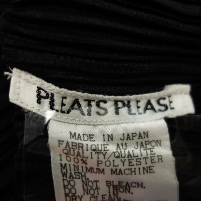 Good condition ◆ Pleats Please Issey Miyake Setup PP04-JD359/PP04-JF643 Size 3 Women's Black PLEATS PLEASE ISSEY MIYAKE [AFB2] 