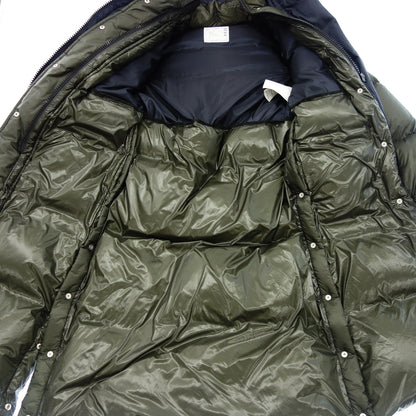 Sacai Docking Nylon Down Jacket 19-04626 Women's Green/Navy 3 sacai [AFA19] [Used] 