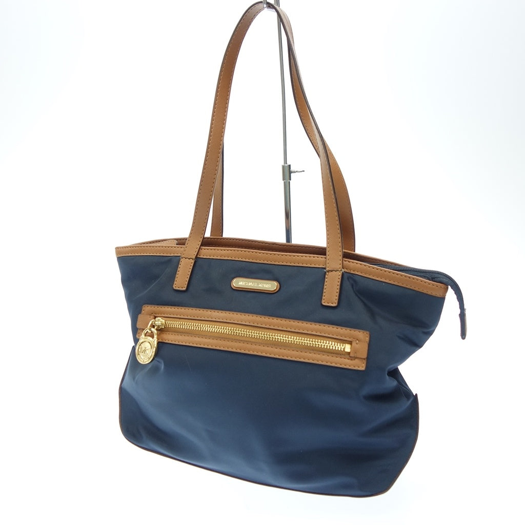 Used ◆Michael Kors Handbag AV-1210 Nylon Blue MICHAEL KORS [AFE4] 