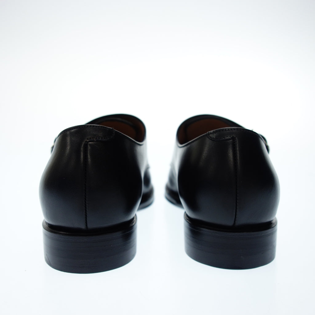 Unused◆Jalan SRIWIJAYA Leather Shoes 98374 Double Monk Men's 6 Black JALAN SRIWIJAYA [LA] 