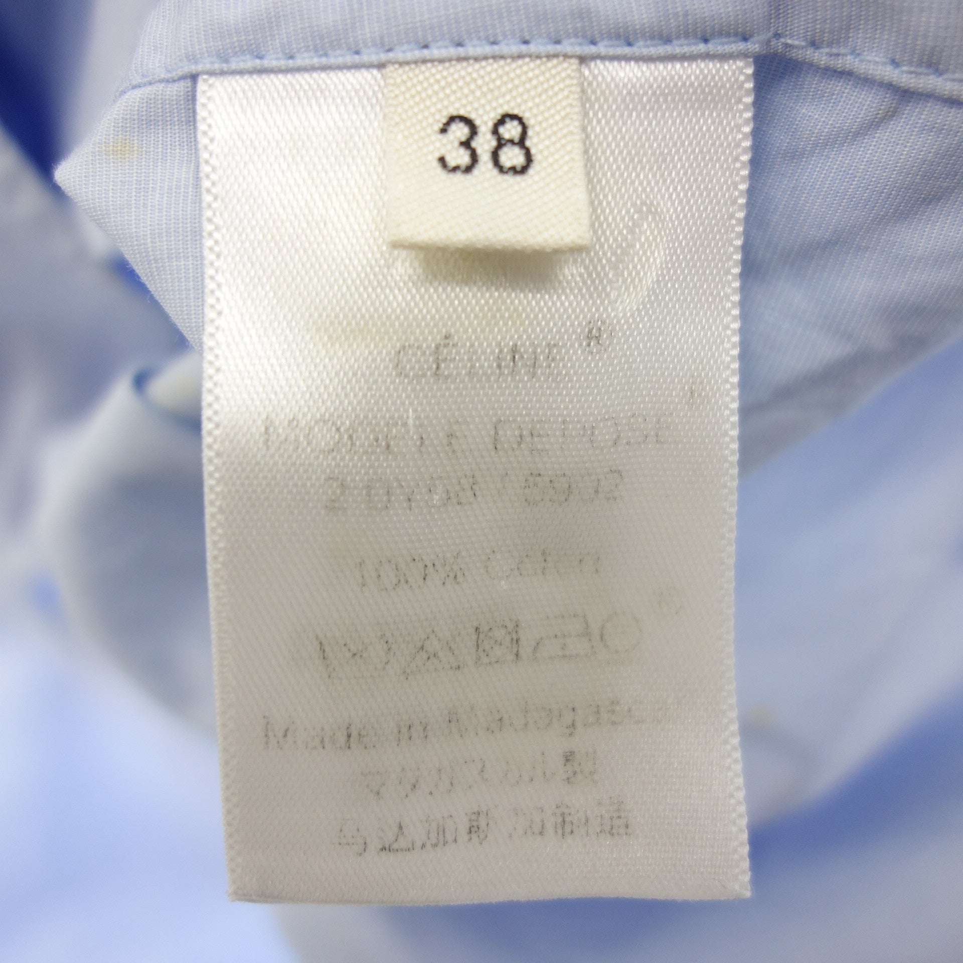中古◆セリーヌ シャツジャケット フィービー期 サイズ38 CELINE【AFB38】