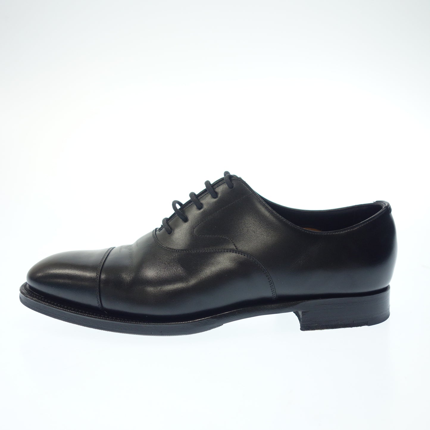 Good Condition◆Edward Green Leather Shoes Straight Tip Chelsea Men's 6.5 Black EDWARD GREEN Chelsea [LA] 