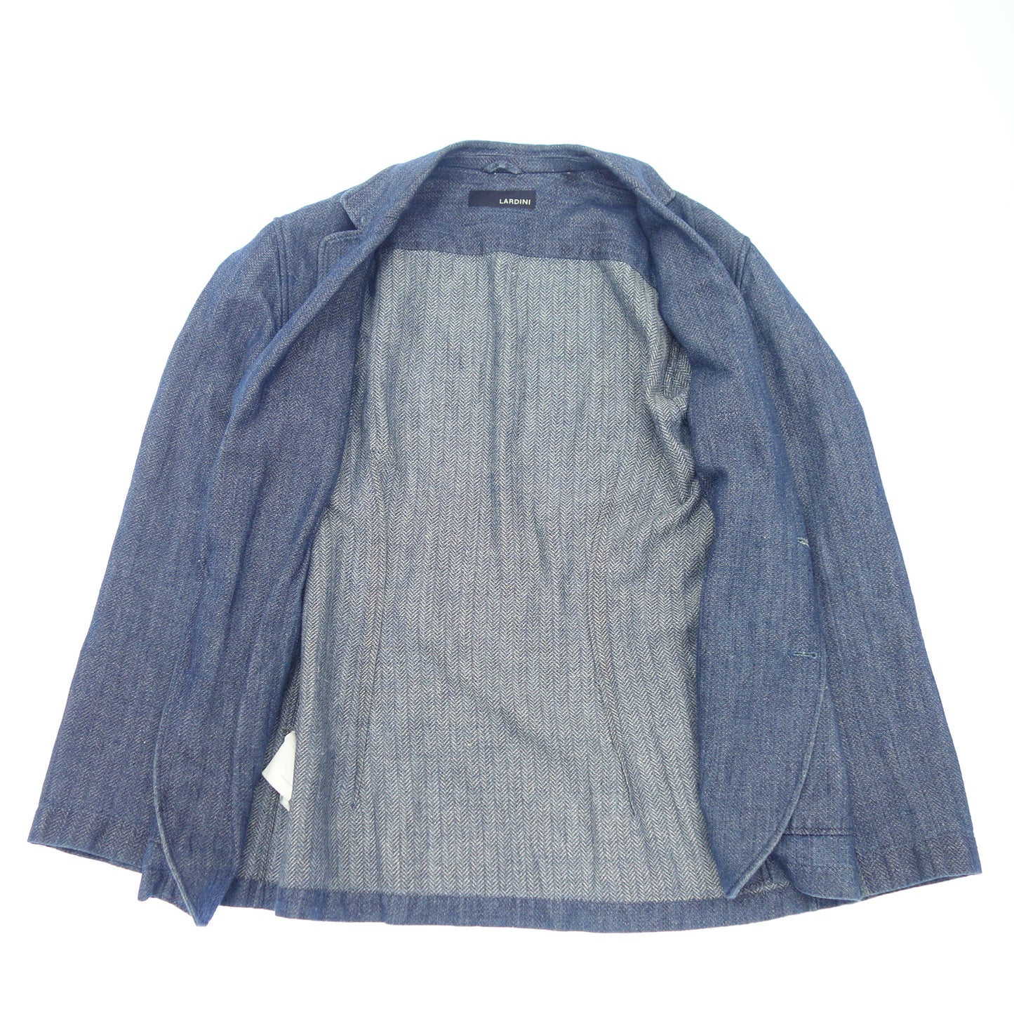 Used ◆Lardini Tailored Jacket Men's Blue Size S LARDINI [AFB14] 