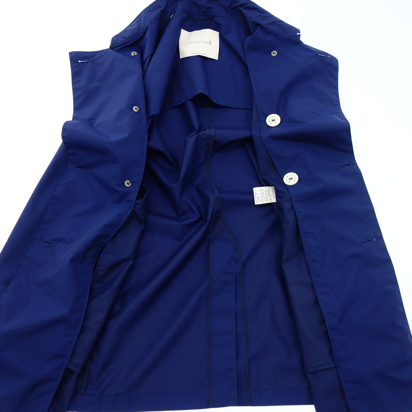 Mackintosh coat Loro Piana rain system men's blue 38 Mackintosh [AFA3] [Used] 