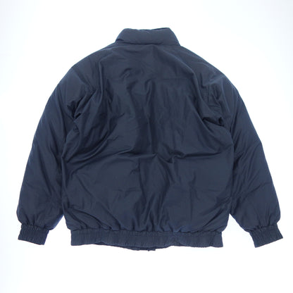 Used◆Burberrys Down Jacket Zip Up Leather Patch Men's Navy Size M Burberrys [AFA2] 