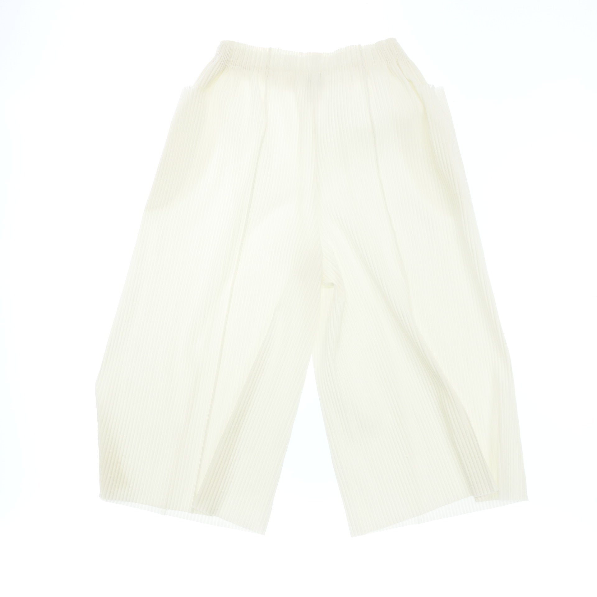 【美品】イッセイミヤケ・ミー　サルエルパンツ・ペンギン・エイポックインサイド イッセイミヤケ ミーISSEY MIYAKE me A-POC INSIDE プリーツ