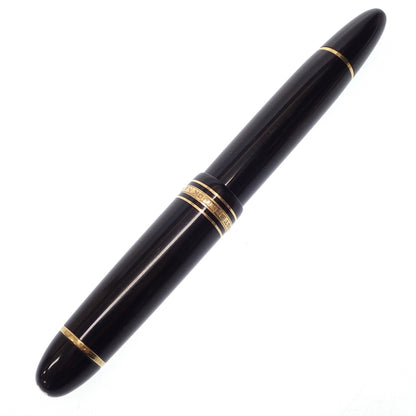 Used ◆Montblanc fountain pen Meisterstück 149 suction type nib 14K585 black x gold MONTBLANC [AFI5] 