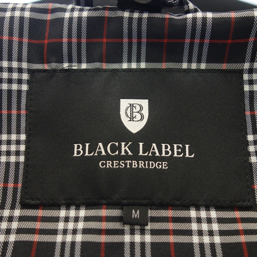 中古◆ブラックレーベル クレストブリッジ ジャケット コットン メンズ ブラック系 サイズM BLACK LABEL CRESTBRIDGE【AFB41】