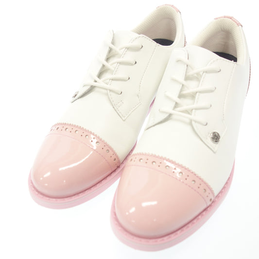 Like new◆G-Fore Golf Shoes G4LS21EF04 Women's White Pink Size 24cm G/FORE [AFD14] 