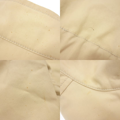 Used ◆Hermes zip up jacket leather pull Margiela period ladies size 34 beige HERMES [AFB45] 