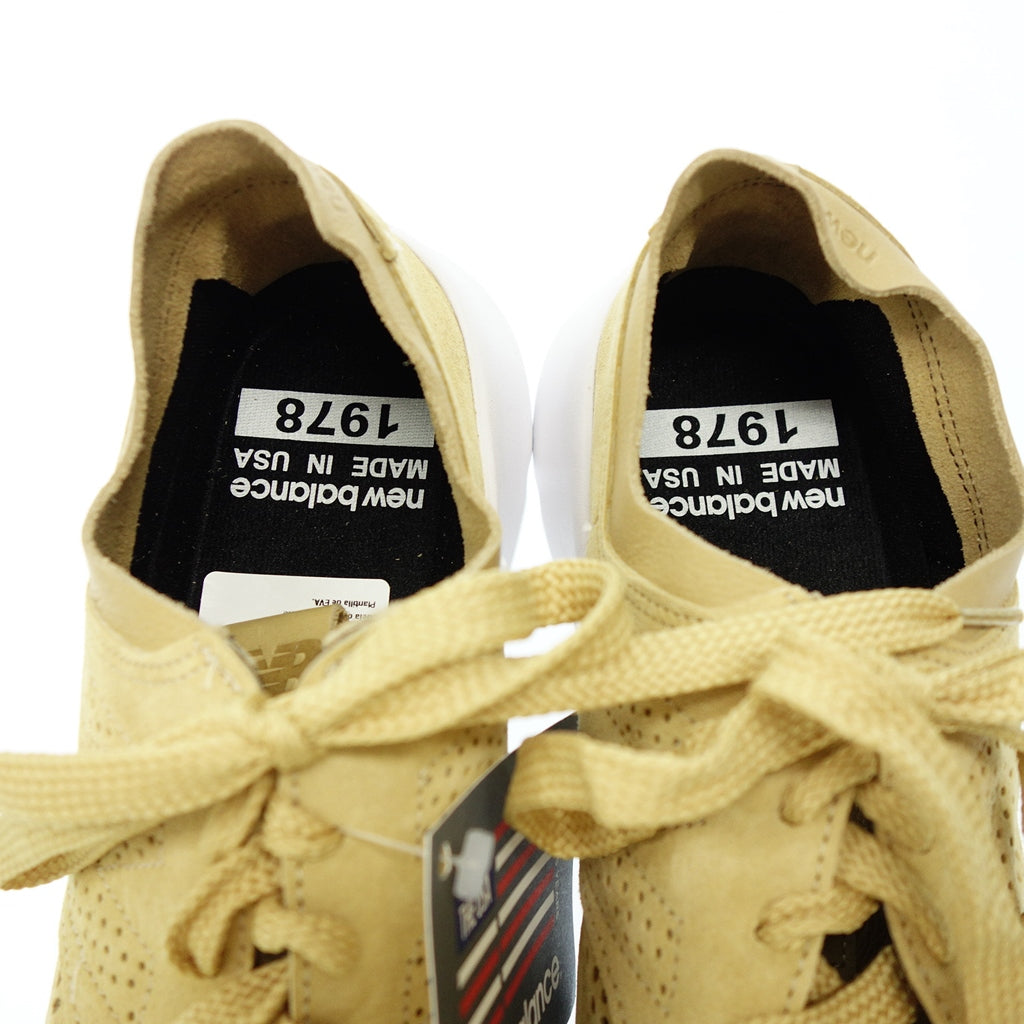 Unused ◆ New Balance sneakers ML1978HC Made in USA Men's Yellow Size 9 NEW BALANCE [AFD13] 