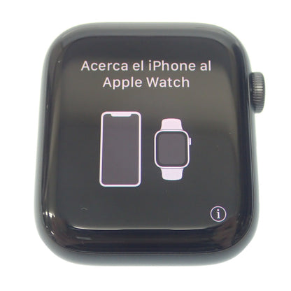 中古◆アップルウォッチ 時計 アクティベーションロック未解除 44MM SE 黒系 Apple Watch【AFI10】