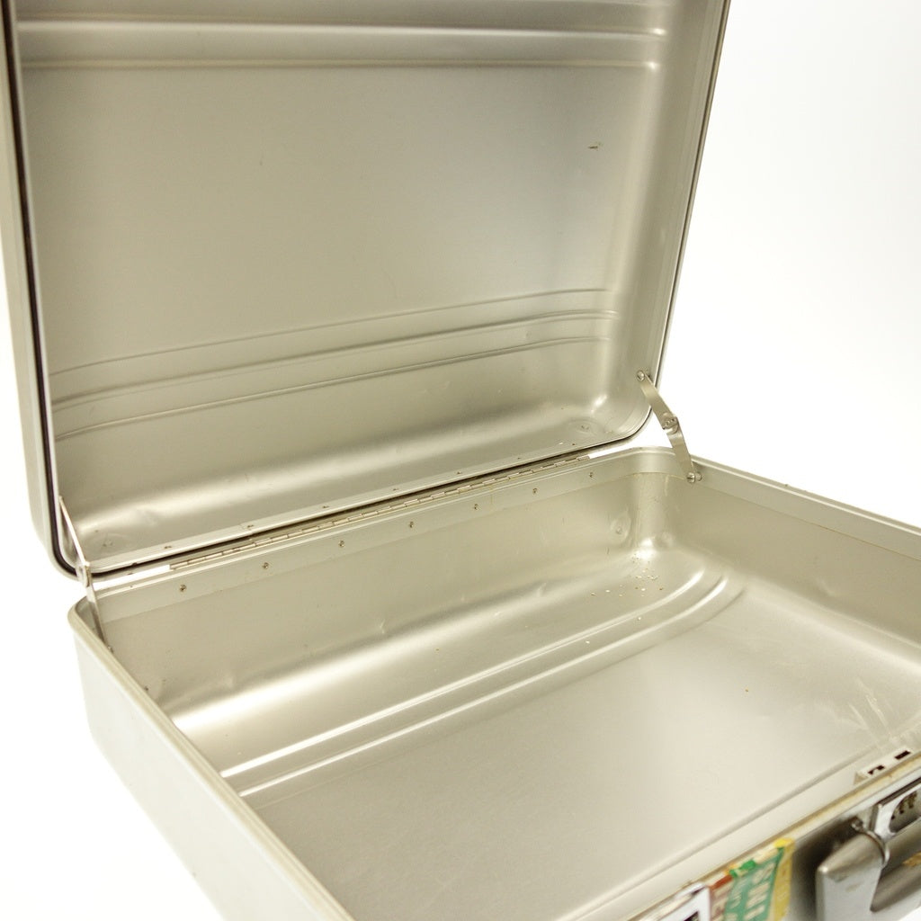 Used ◆ZEROHALLIBURTON aluminum attache case large silver ZEROHALLIBURTON 