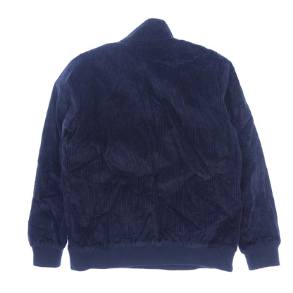 Good Condition ◆ Supreme Ski Jacket Corduroy Half Zip 13AW Men's Size M Navy Supreme [AFB3] 