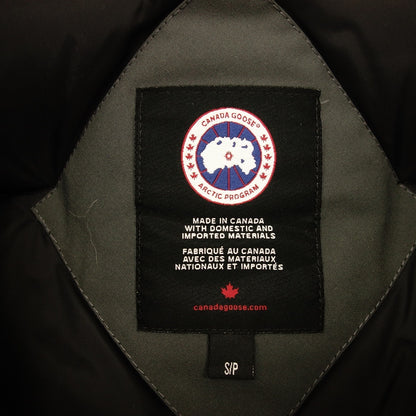 極美品◆カナダグース ダウンジャケット ジャスパー 3438JM レディース サイズS ダークグレー CANADA GOOSE【AFA3】