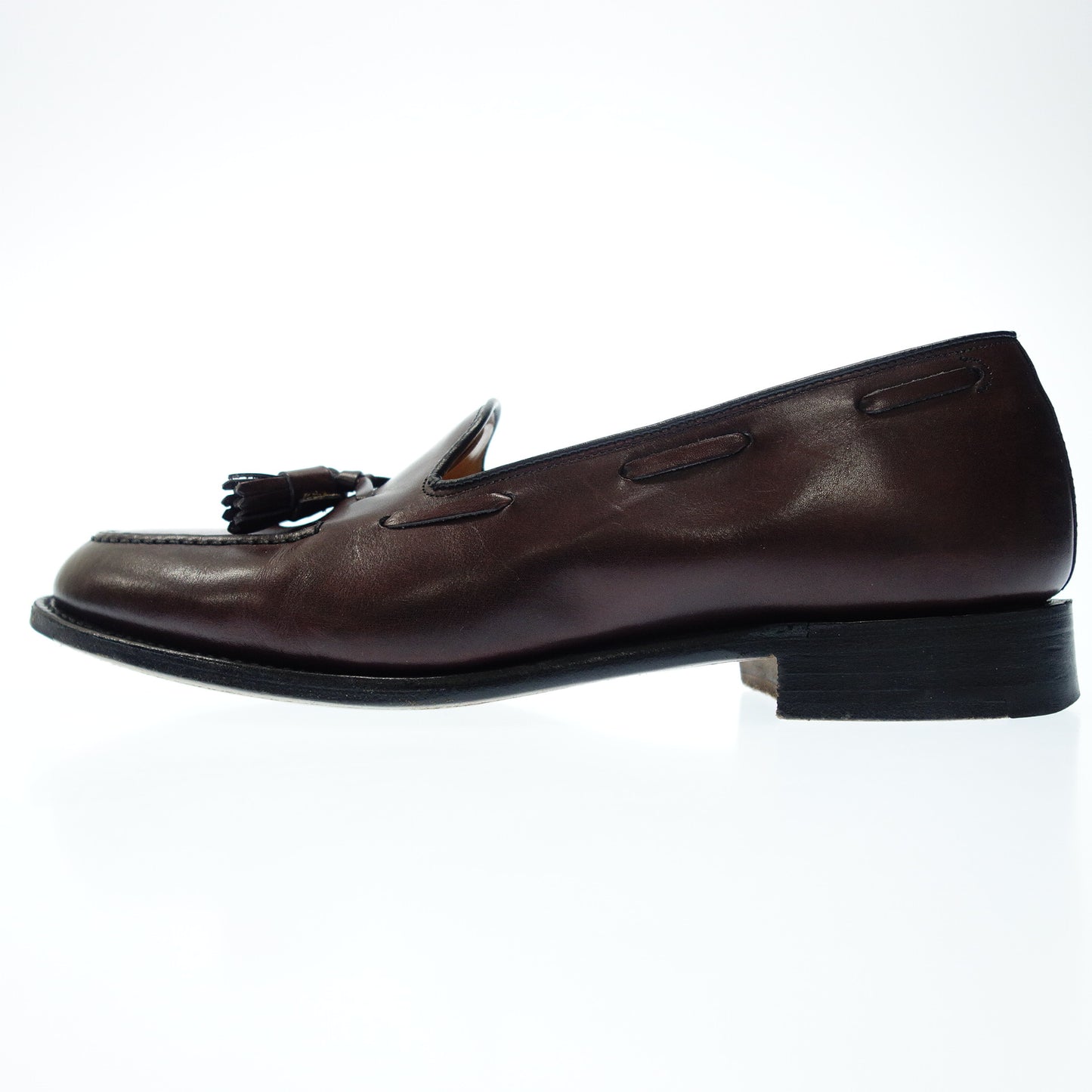 Used Church's Tassel Loafer KEATS Men's 7.5 Brown Church's [AFD9] 