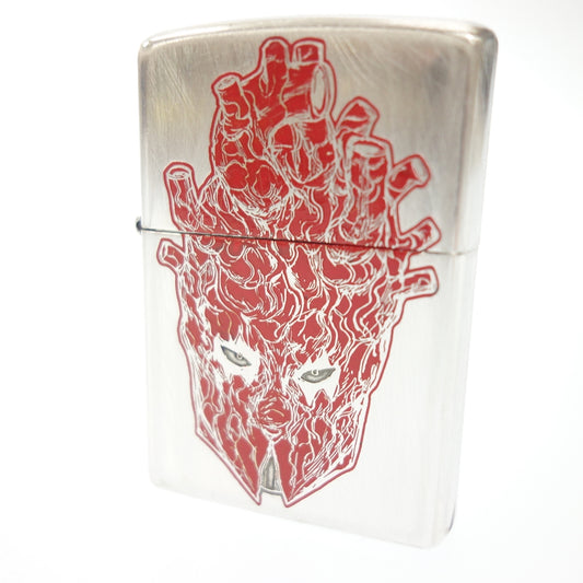 中古◆ジッポ― ドロヘドロ 2020年製 シルバー系 ZIPPO【AFI15】
