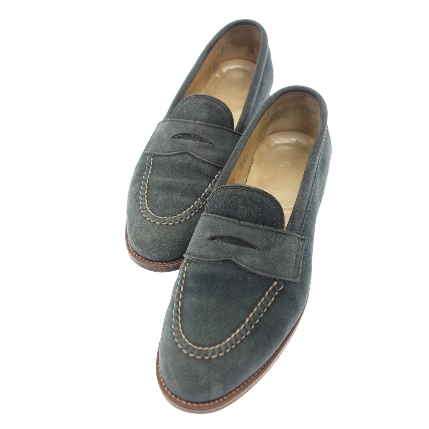 Used ◆Alden Loafers 96961 Suede Men's Blue US7.5 Alden [AFC24] 