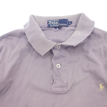 Used ◆ Polo Ralph Lauren Polo Shirt 100% Cotton Men's Purple M Size POLO RALPHLAUREN [AFB40] 