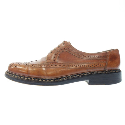 Used ◆ Heinrich Dinkelacker Wingtip Leather Shoes Men's 9 Brown LONDON HEINRICH DINKELACKER [AFC15] 