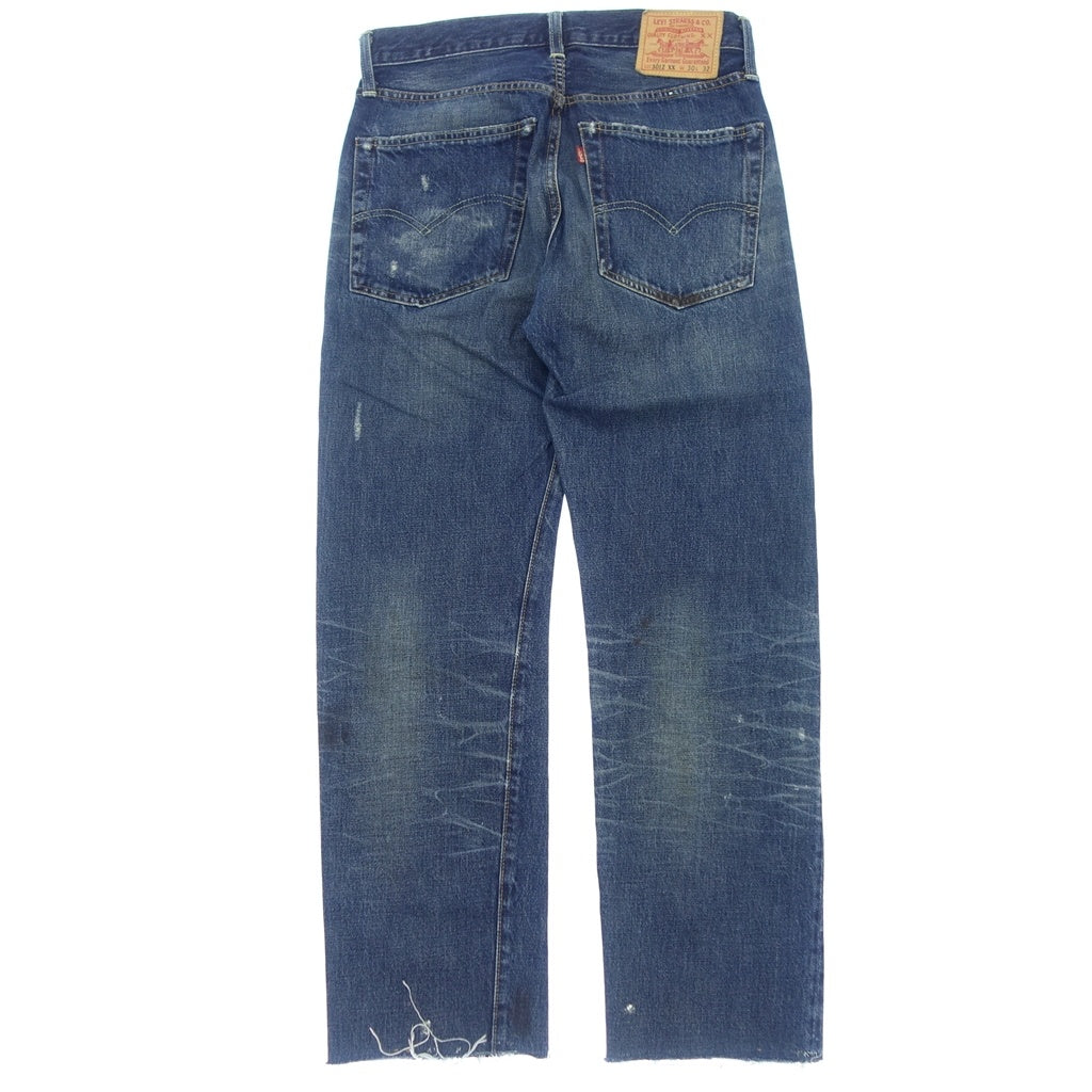 中古◆リーバイス デニムパンツ LVC 501ZXX 復刻 トルコ製 メンズ ネイビー サイズW30 L32 LEVI'S【AFB25】