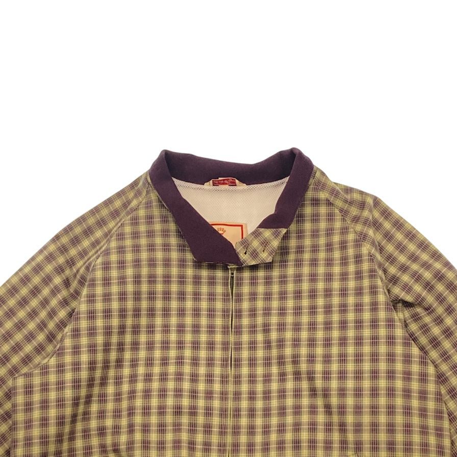 Baracuta Harrington Jacket G9 Glen Check Purple [AFB14] 