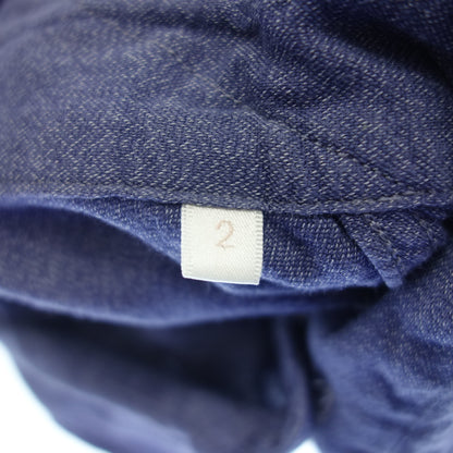 コモリ シャツ コットン ワークシャツ U03-020 メンズ パープル系 2 COMOLI【AFB2】【中古】