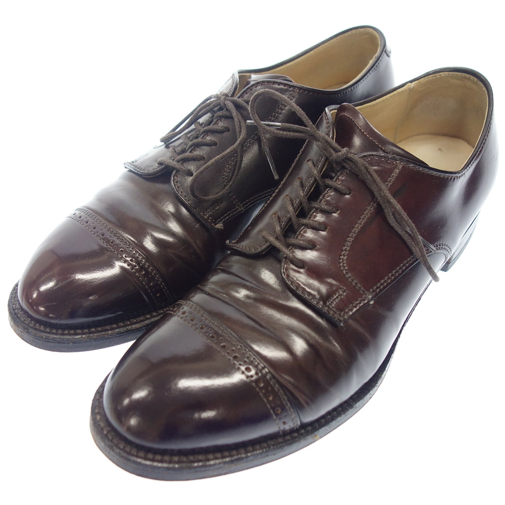 Used ◆Alden Leather Shoes Punched Cap Toe 56201 Cordovan Men's Burgundy US8.5D ALDEN [LA] 