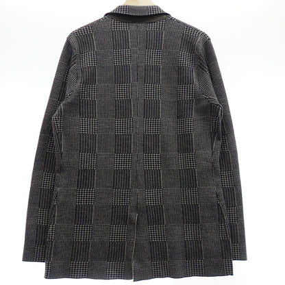 Cruciani Knit Jacket Check 52 Men's Gray Cruciani [AFA22] [Used] 