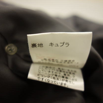 Good Condition◆Burberry London Wool Coat Gray Striped Women's Gray Size 13 BURBERRY LONDON [AFA13] 