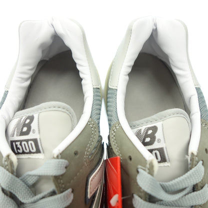 Unused ◆ New Balance sneakers M1300 JP2 Made in USA Steel Blue Men's Gray Size 28.5cm NEW BALANCE [AFD14] 