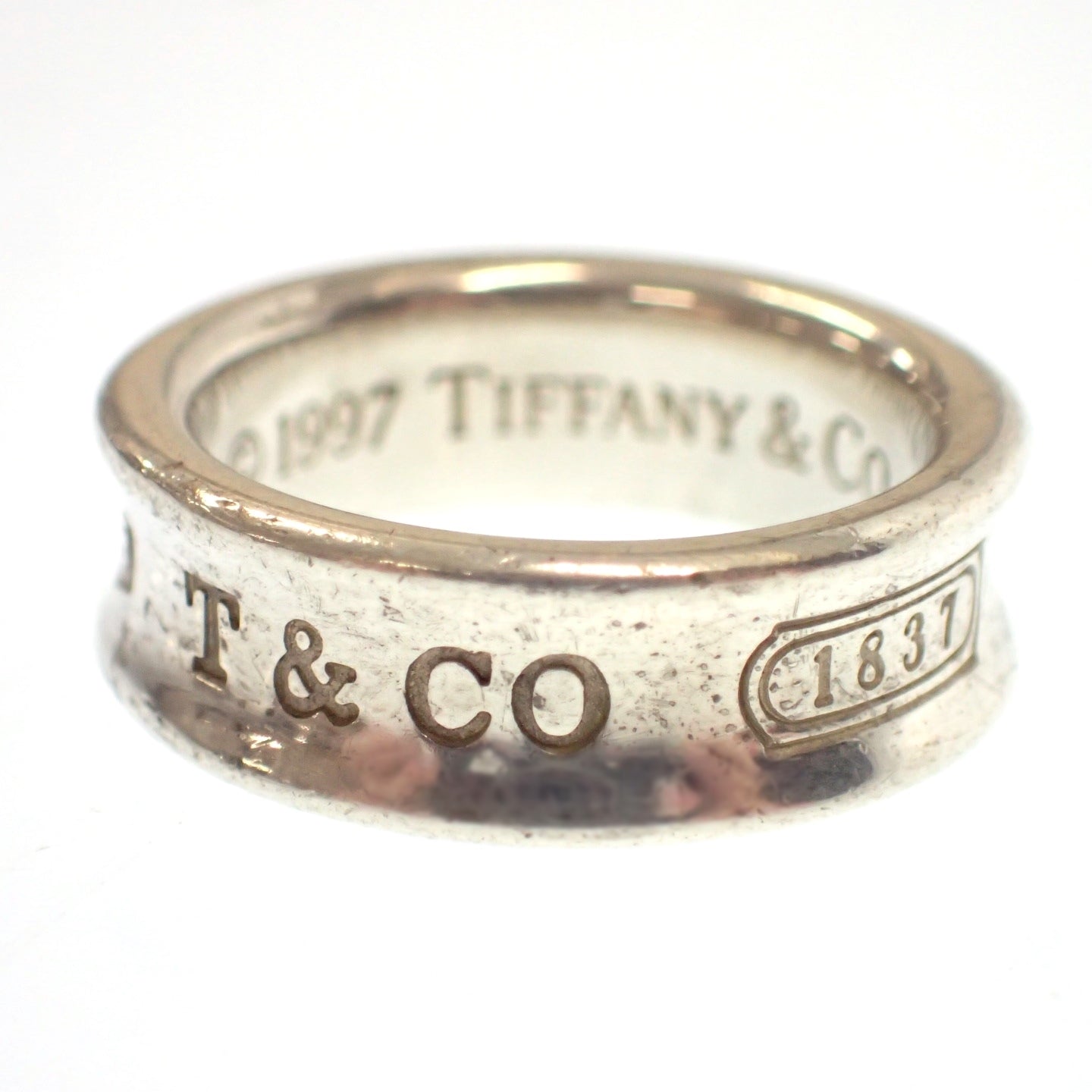 中古◆ティファニー1837 指輪 ナローリング SV925 シルバー Tiffany＆Co.【LA】