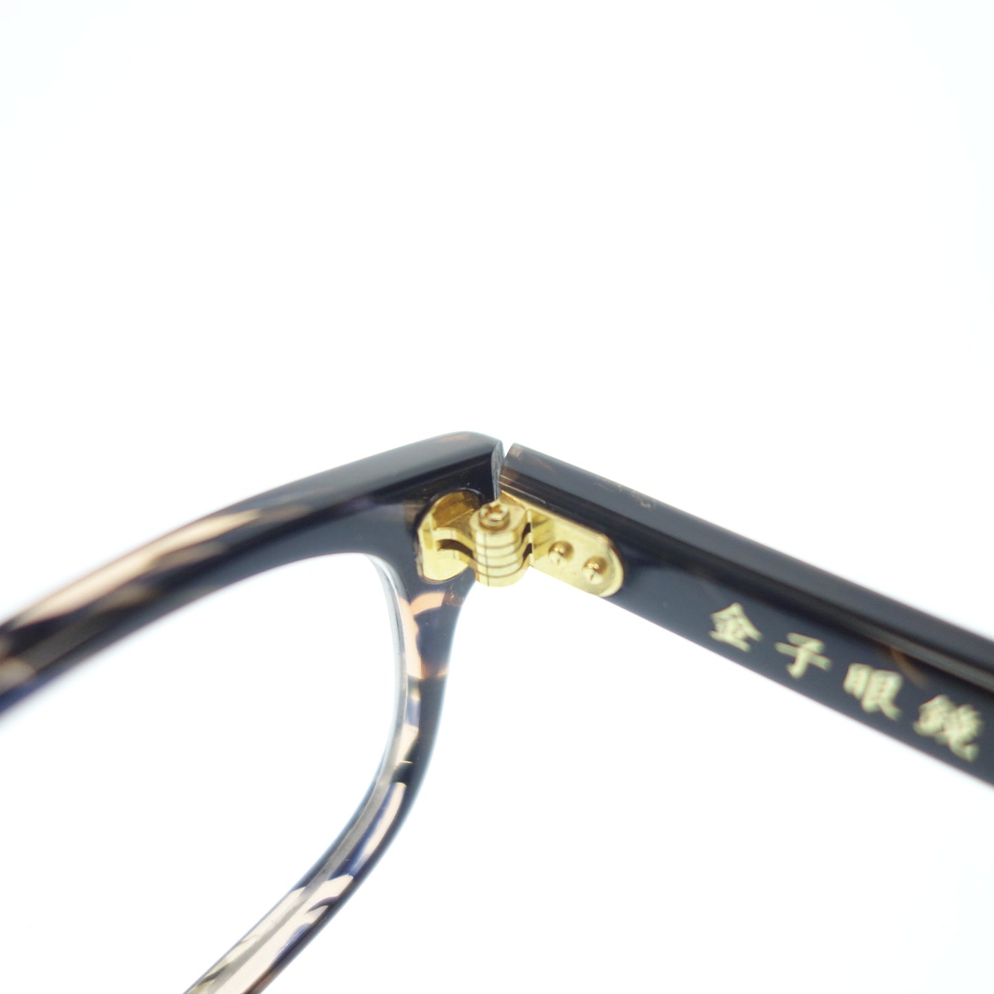 Good condition◆Kaneko Glasses Glasses KC-02 Celluloid Brown with case Prescription [AFI7] 