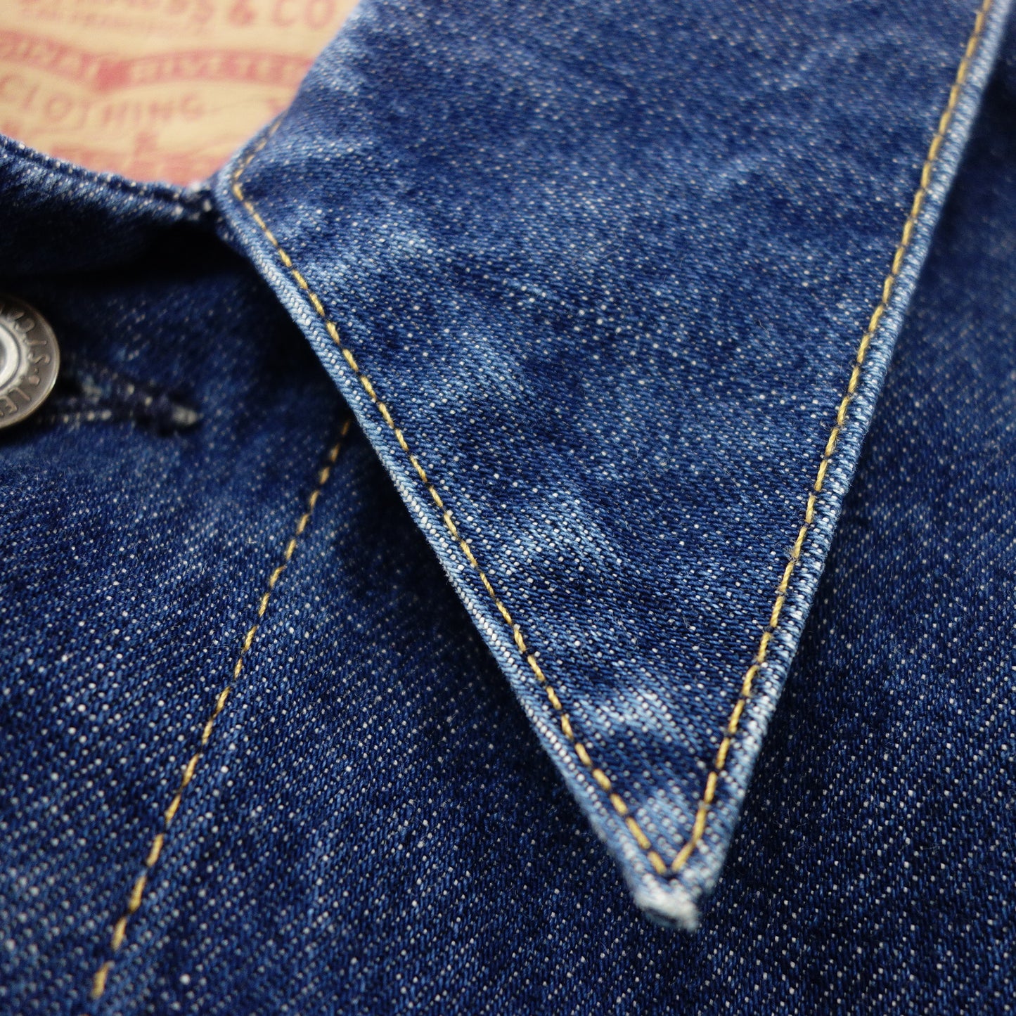 リーバイス デニムジャケット 70505 米国製 復刻 メンズ インディゴ S Levi's【AFB33】【中古】