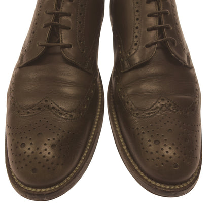 Used ◆ Scotch grain leather shoes HA-9040 semi-brogue Takumi series men's 24.5 brown SCOTCH GRAIN [AFC27] 