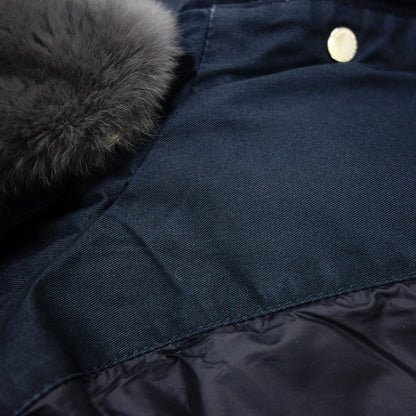 二手 ◆Woolrich Cocoon 派克大衣 WWCPS2869 女式海军蓝 S WOOLRICH COCOON 派克大衣 [AFA7] 