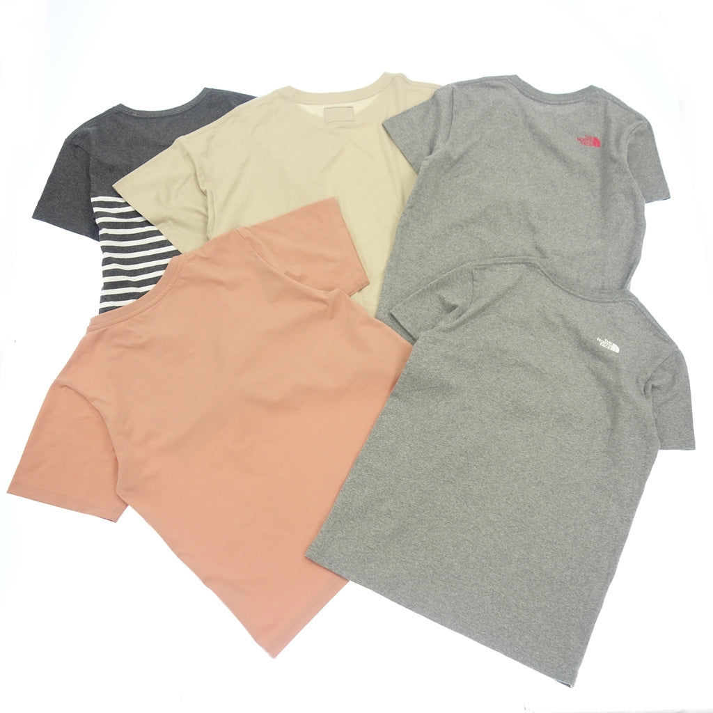 Very good condition ◆ [Set] The North Face Short Sleeve T-shirt 5 piece set Size ML WS THE NORTH FACE [AFA21] 