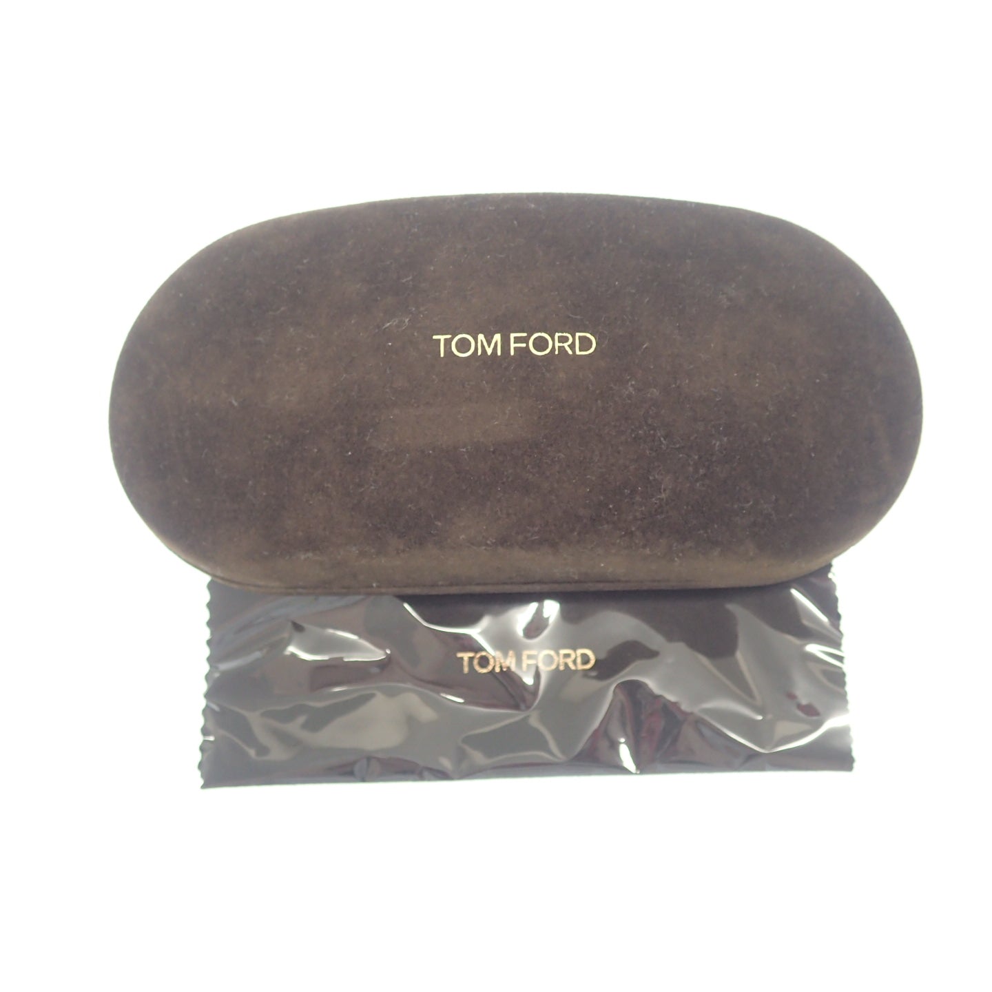 状况非常好◆Tom Ford Date 眼镜 玳瑁图案 棕色 TF5805-B TOMFORD [AFI17] 