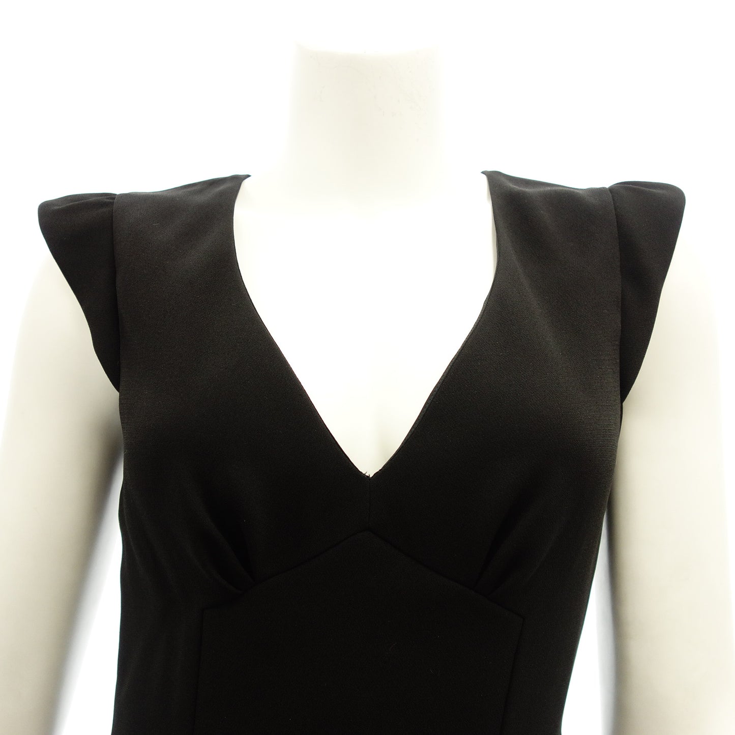 Good condition ◆ Miu Miu Sleeveless Dress Balloon Design Women's Black Size 38 MIUMIU [AFB24] 